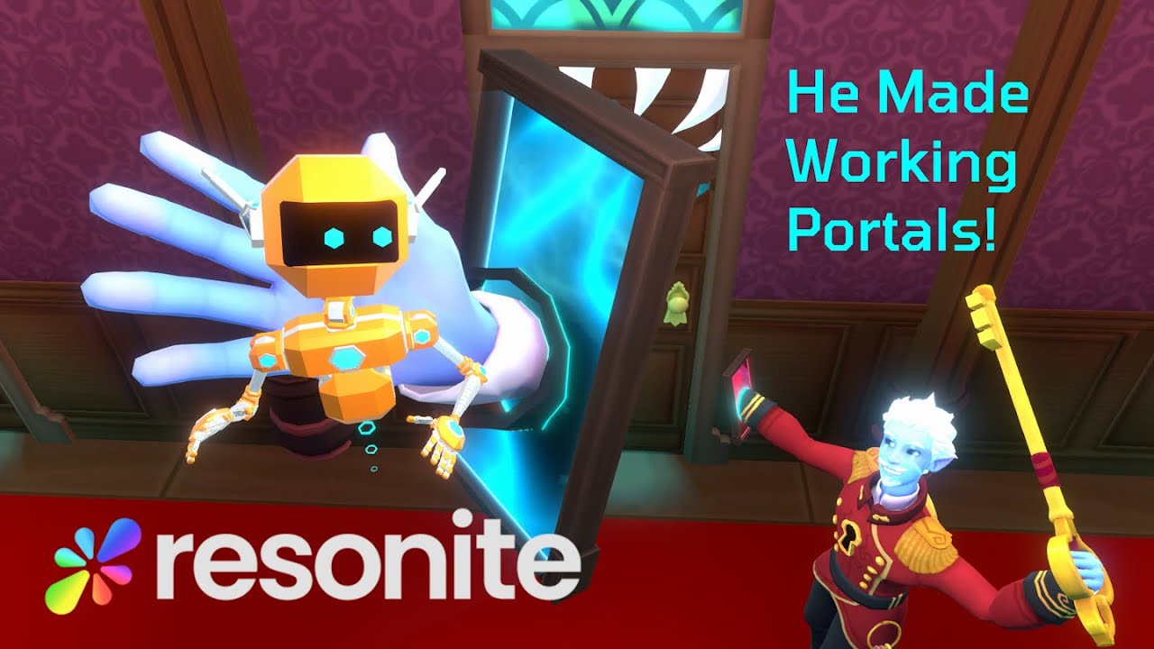 CrimsonTaylor Made Working Portals in VR!