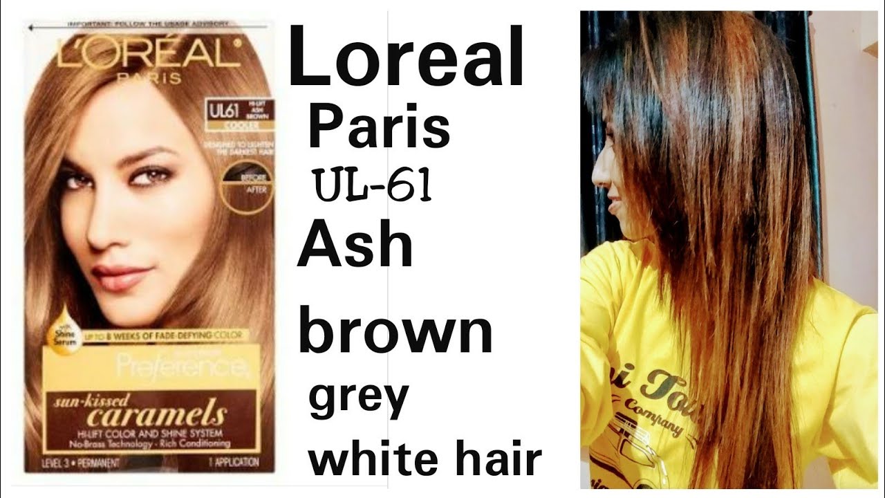 Loreal Paris UL61 Ash brown | Perfect for Black hair to Brown| Demonstration by stayprettysangita