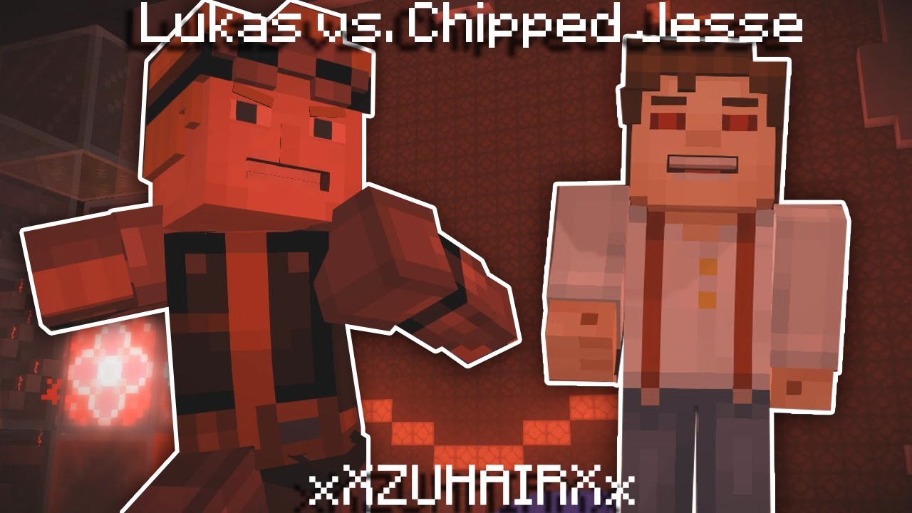 Lukas vs Chipped Jesse | Minecraft Story Mode