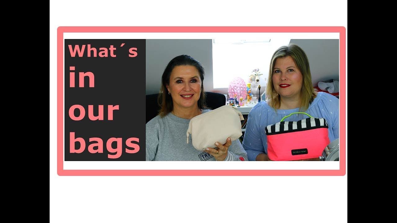 WHAT´S IN OUR BAG | BEAUTY BAG |SCHMINKTASCHE |TIPPS UND TRICKS | Ü30 + Ü50 | BÄRBEL SCHÄFER
