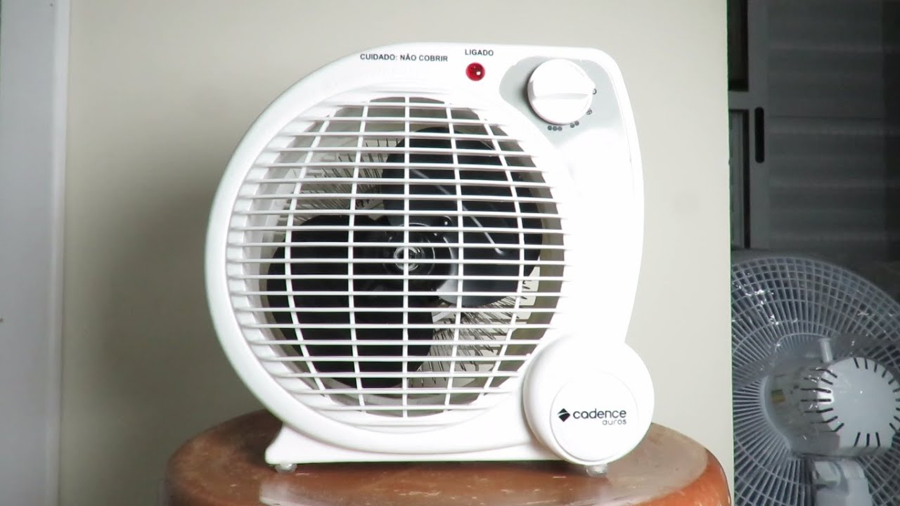 Aquecedor Elétrico Termoventilador Novo - Aquece mas a hélice não gira - O que pode ser?