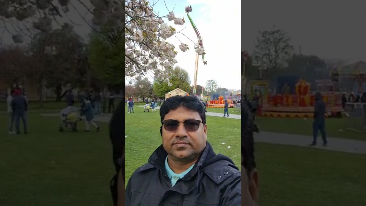 Funfair Southall Park London UK