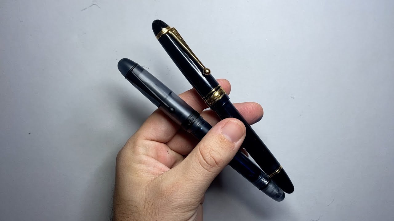 Pilot Custom 823 v Asvine V126 Fountain Pen Comparison