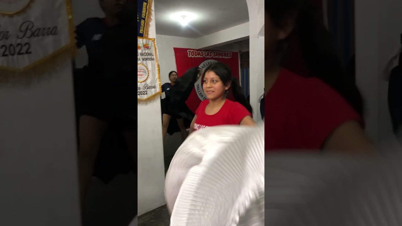 Ensayo grupal de marinera norte&ntilde;a ❤️💙 #marinera #marineranorte&ntilde;a #puentepiedra