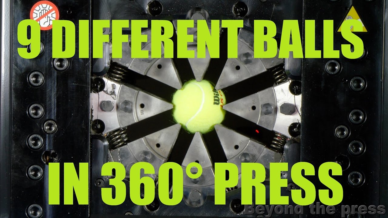 The Most Satisfying Hydraulic Press Video - Crimping Different Balls