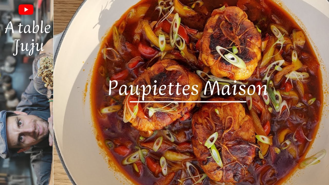 Comment faire des paupiettes de volaille maison | recette facile | Vidéo A Table Juju