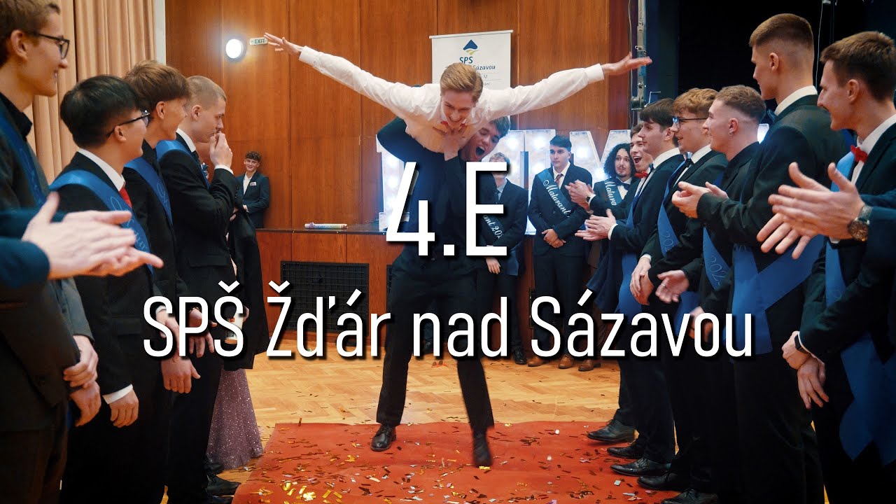 Maturitní ples – SPŠ Žďár nad Sázavou 4.E 2024