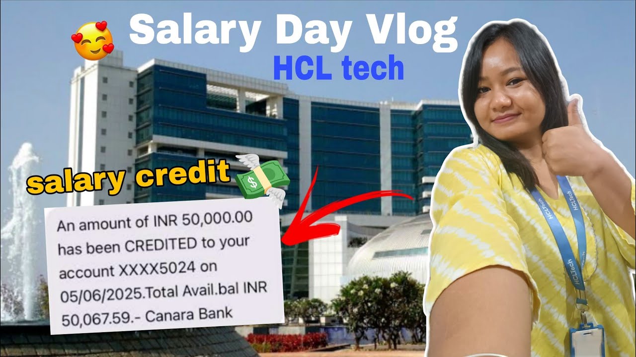 What I Did With My First Salary at HCL💸 | From College to Corporate Reality 💻✨ 