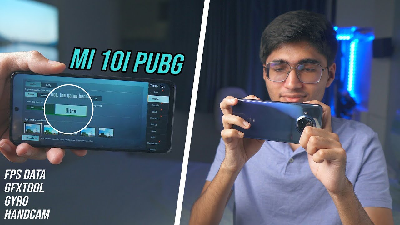 Xiaomi Mi 10i PUBG Mobile Gaming Test🔥60FPS, Extreme Settings, CLAW