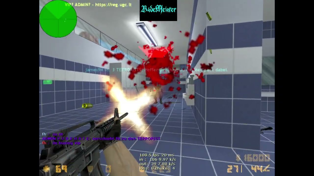 Fun in Good Old Counter Strike 1.6 #cs 024