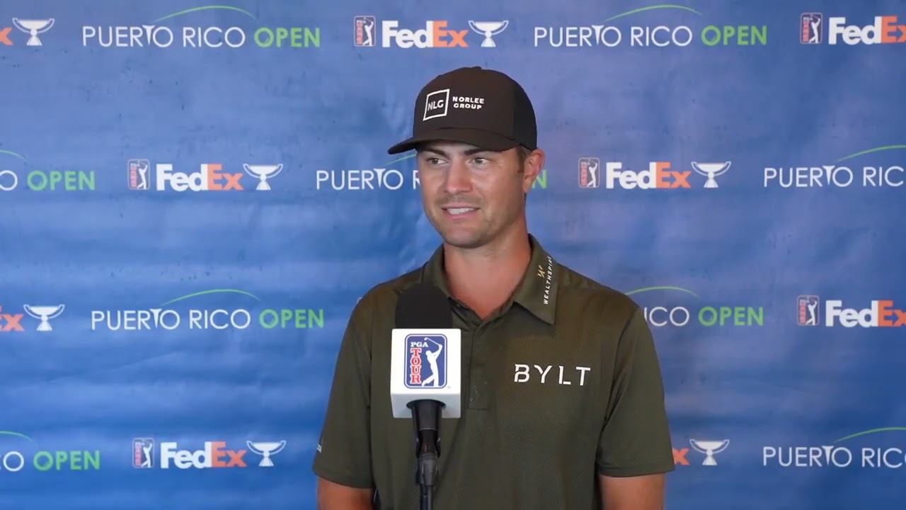 &ldquo;Aiming way left&hellip; into the water&rdquo; 😂 Blanchet on Wind Creativity + Career-Low (-8)