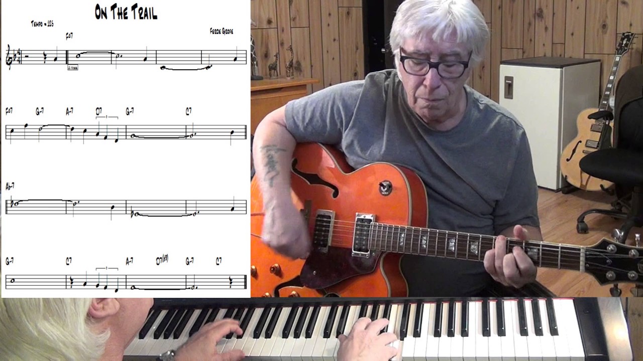 On The Trail - Jazz guitar & piano cover ( Ferde Grofe )