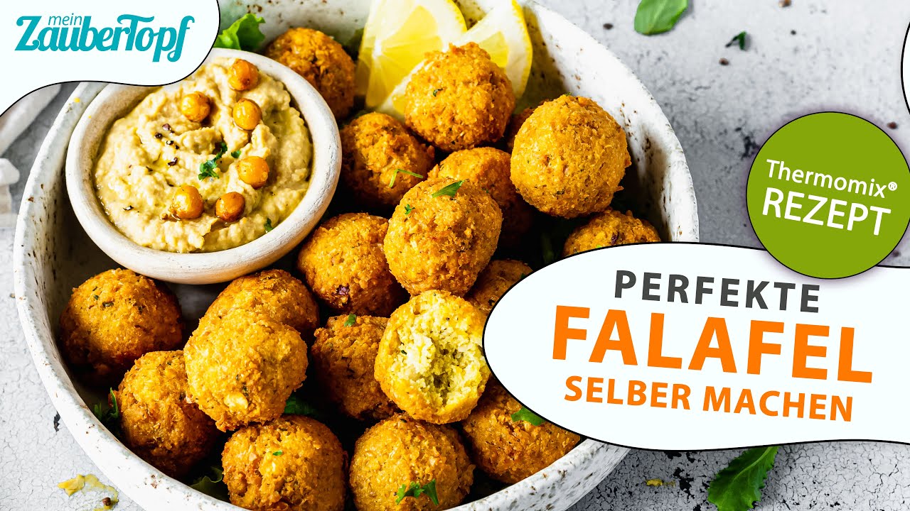 😍😍 Die BESTEN Falafel im Thermomix®: So einfach kannst du Falafel selber machen | Thermomix® Rezept