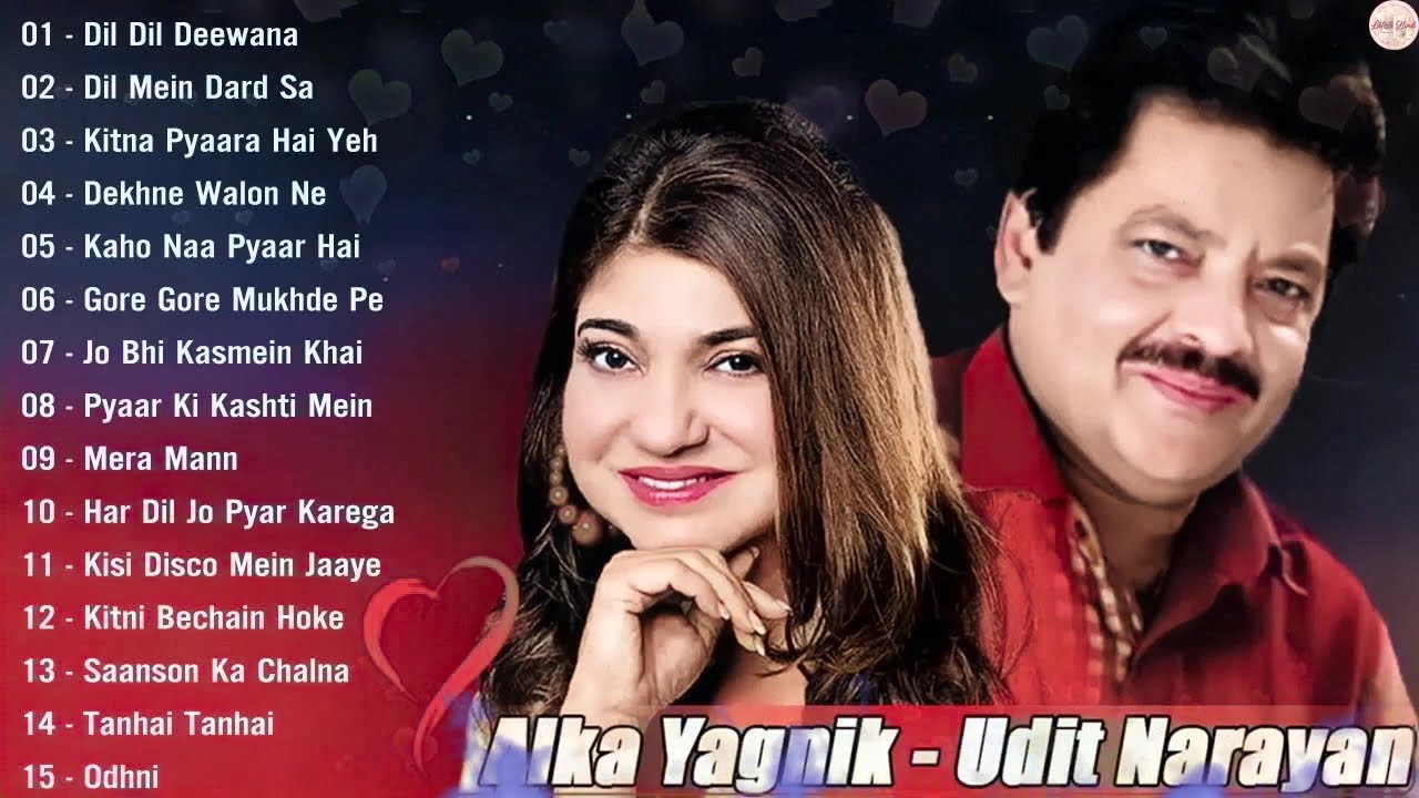 BEST Songs Udit Narayan & Alka Yagnik ｜ Best Of Alka Yagnik ｜ Udit Narayan Evergreen romantic son