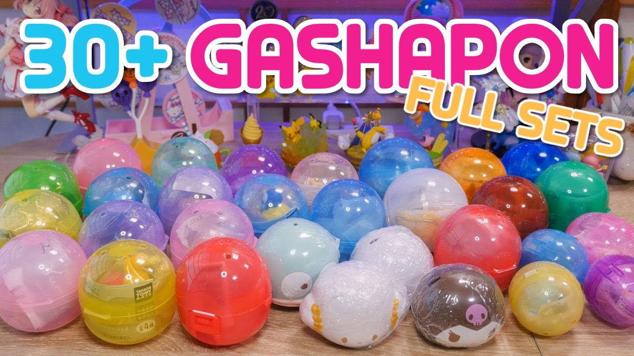 30+ Gacha Capsule Opening! Full Sets!