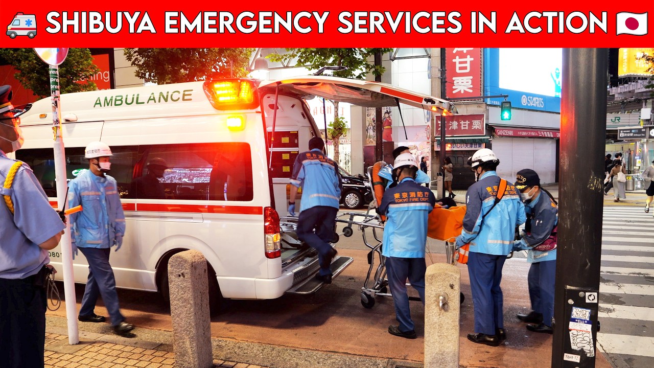 Shibuya Emergency Services in Action