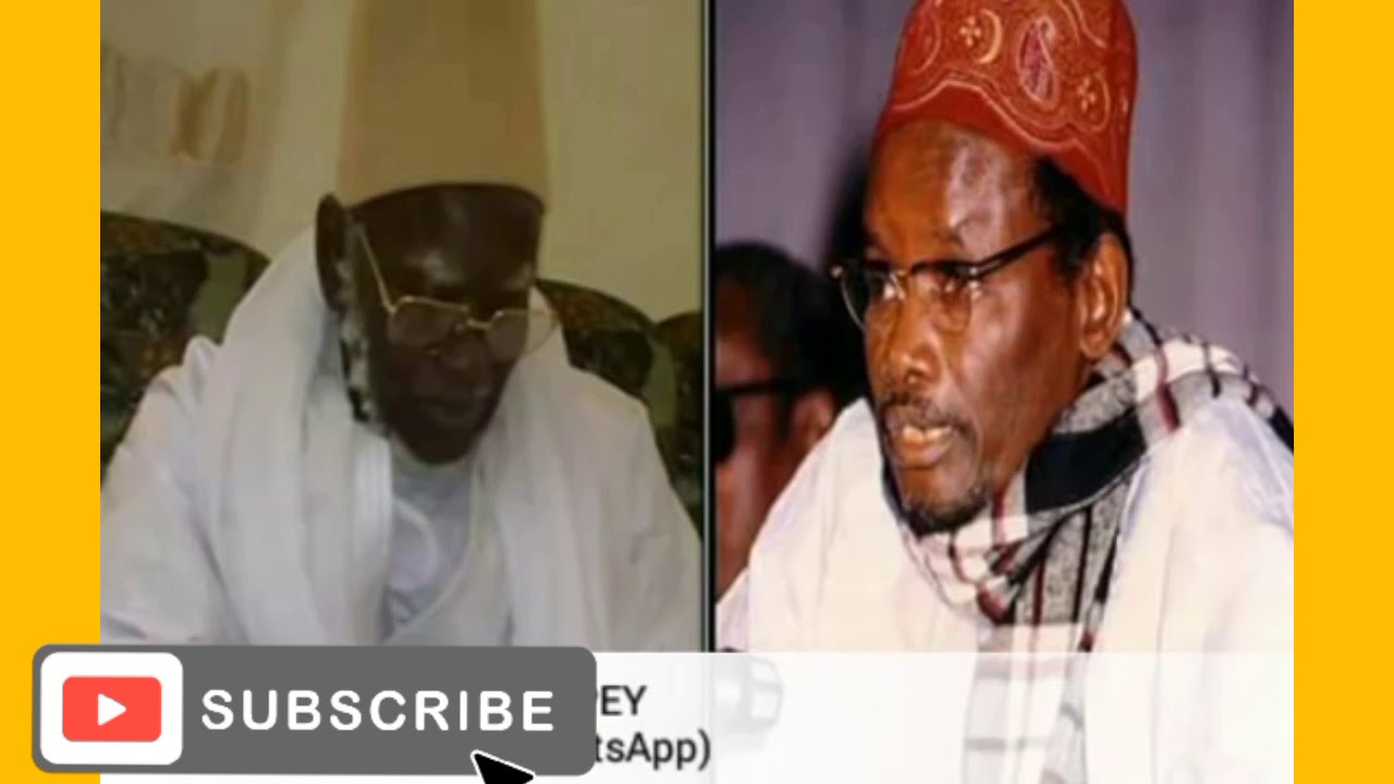 Serigne sam mbaye thi Sr saliou Mbacke ak Sr mountakha Mbacke mi nga xam n&eacute;e mofi sr Touba tay