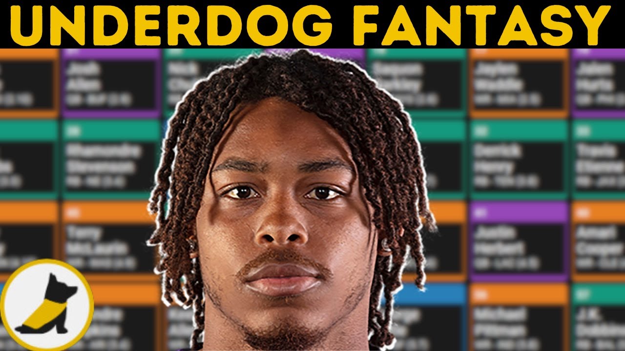 How To Play Underdog Fantasy Football + Live Draft!