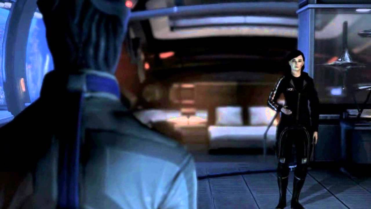 Mass Effect 3 - FemShepard/Liara - Somewhere Only We Know