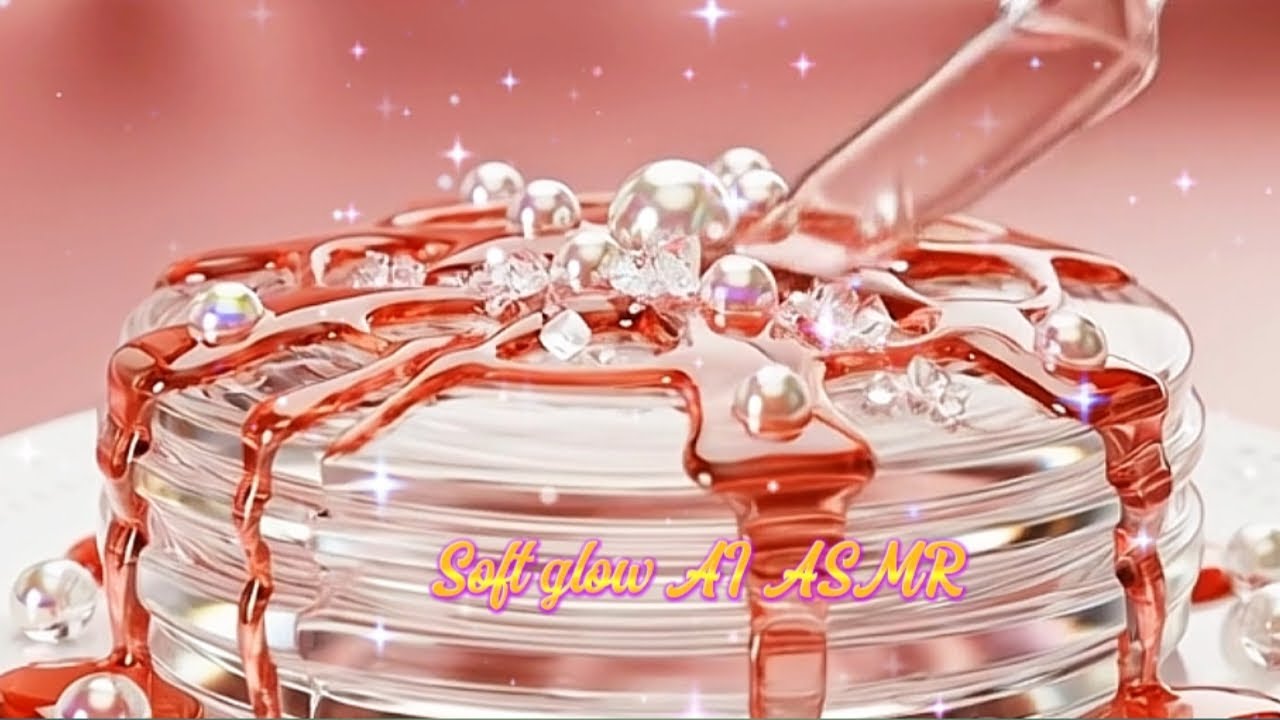 🥞✨Cutting Glass Pancake ASMR 🔪 |  Satisfying #GlassPancake 🥞Asmr video  ✨‎#Relaxing🌿