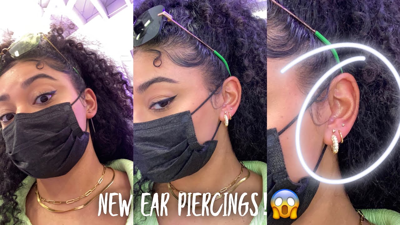 i got 2 new piercings (its been 10 years!) | jasmeannnn