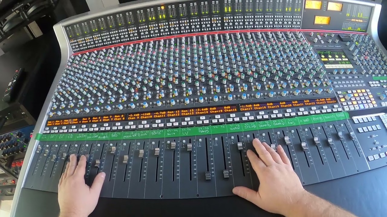 Analog Mixing  SSL-AWS948 (Jamiroquai-To Young to Die)