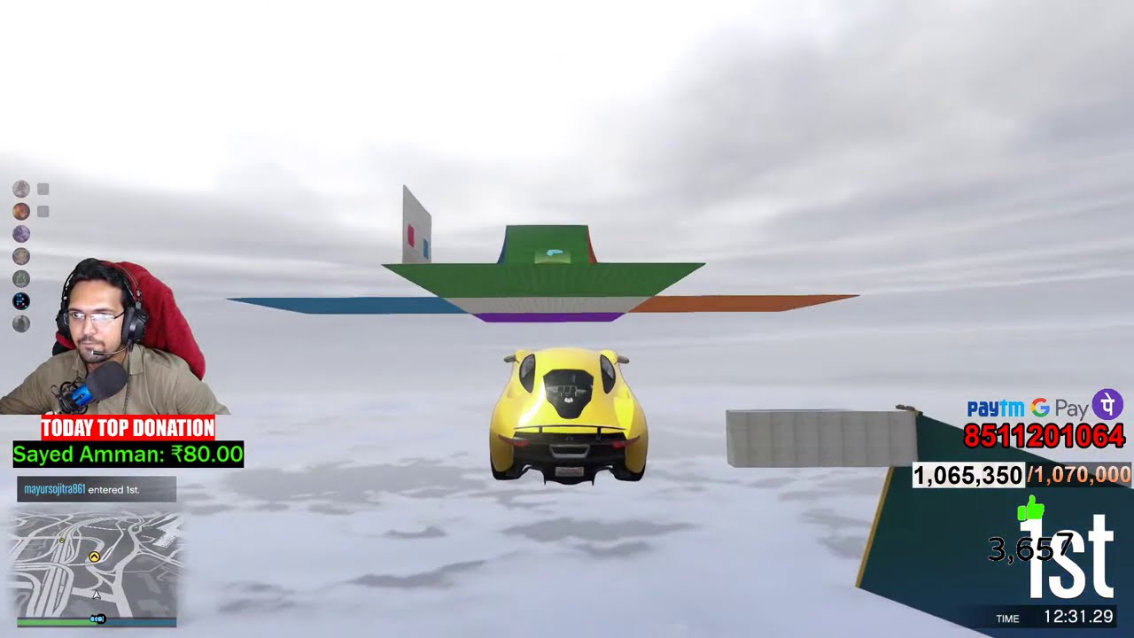 Grand Theft Auto V | PRO LEVEL PARKOUR  KARENGE AAJ