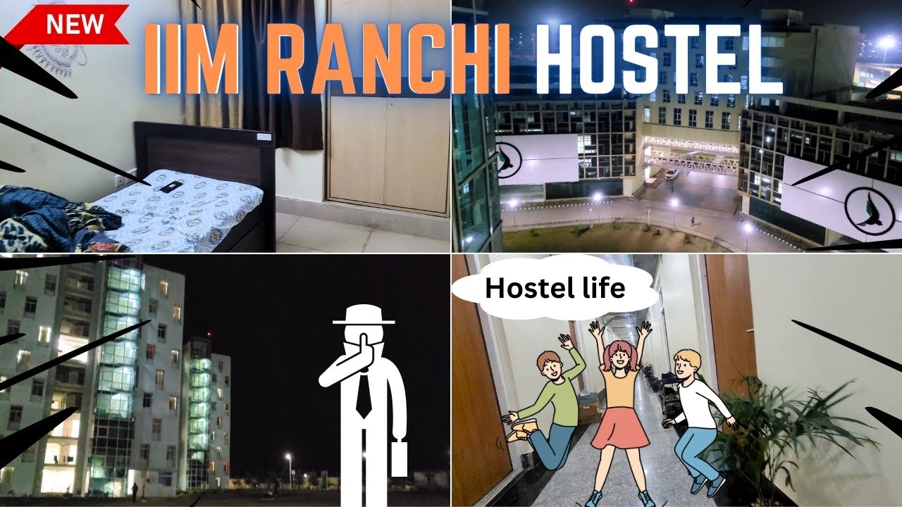 IIM Ranchi Hostel || Vlog2 || Sid Factor