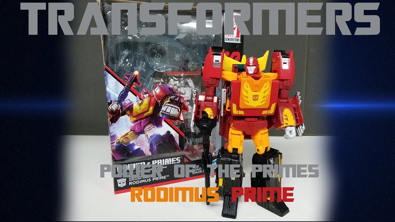 Unboxing and Review of Power Of The Primes Rodimus Prime!