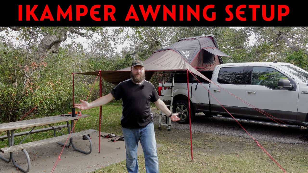 iKamper SkyCamp Awning Setup Time - Real Time Walkthrough - Vagabond Vlog #5