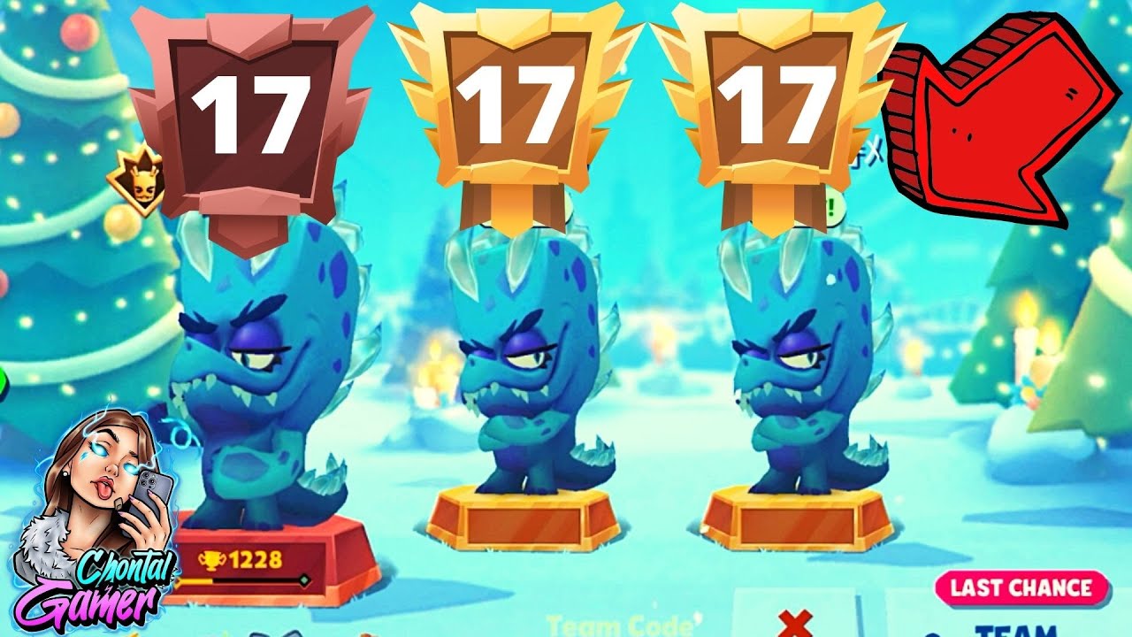 Zooba Level 17 Trio Ice Dragon Donna Gameplay