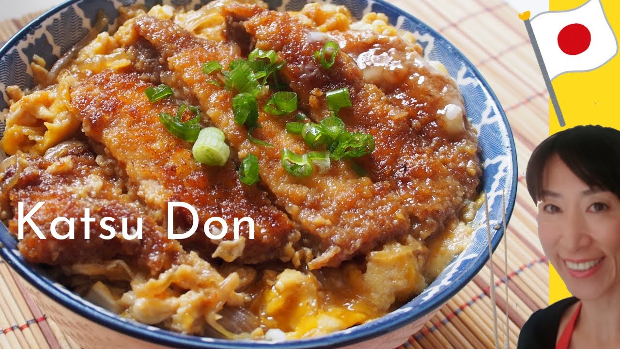 Cómo preparar tokatsu don katsudon |Comida japonesa recetas fáciles