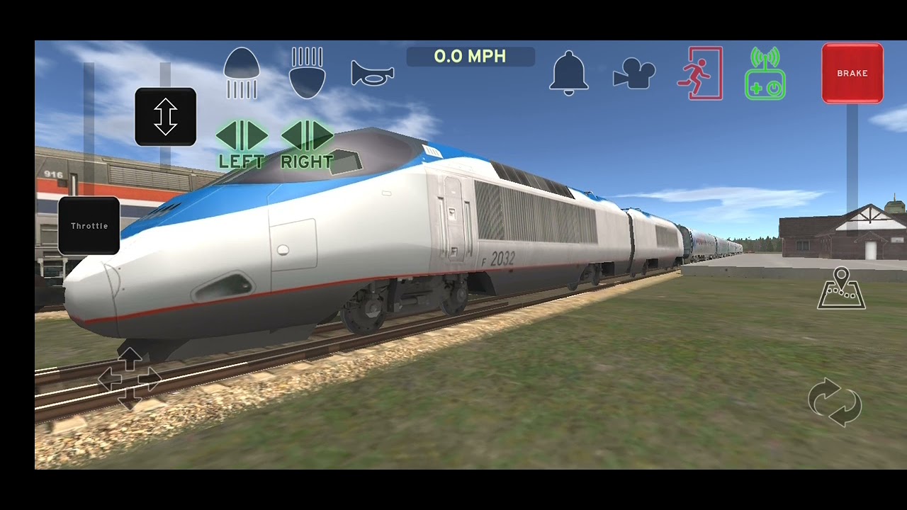 Rail Activity On The Main Station In Train And Rail Yard Simulator