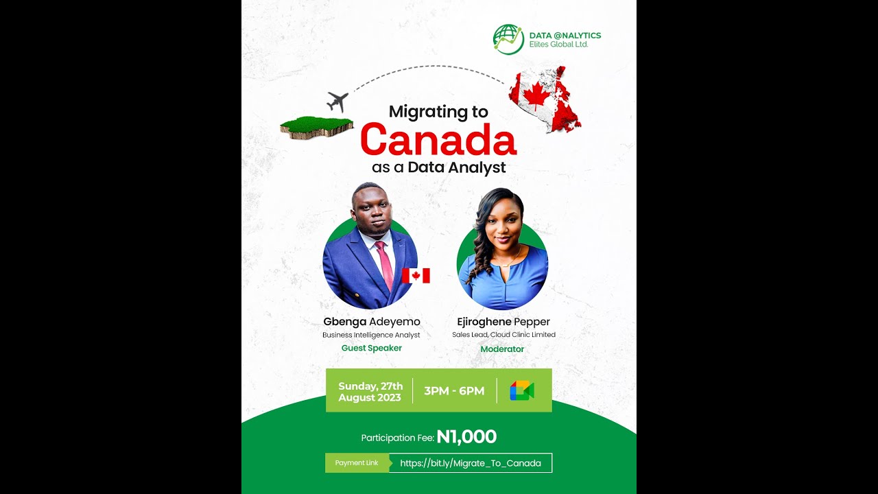 Migrating to Canada as a Data Analyst
