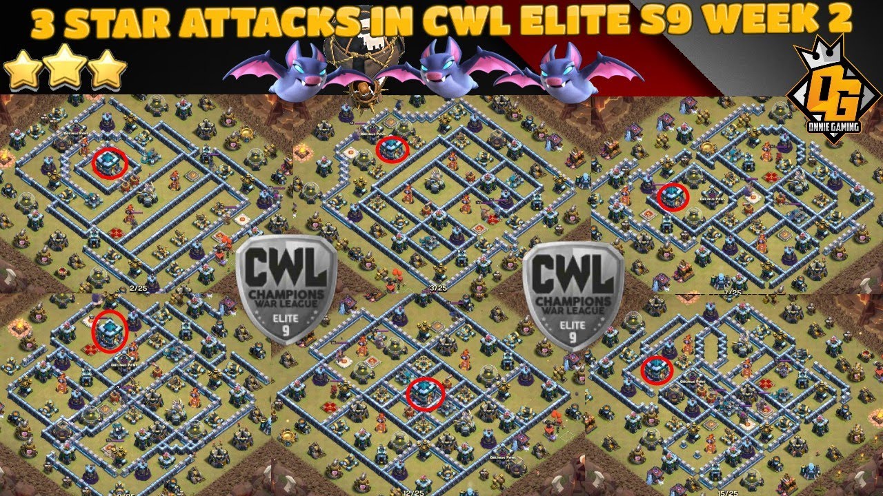 CWL ELITE WEEK 2 FOURSQUARE VS ORCINUS PENS | BEST TH13 ATTACK STRATEGY! | 3STAR ATTACKS ON WARBASES