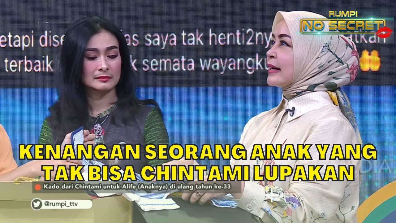 CHINTAMI Atmanegara Masih Simpan Barang Alife Saat Kecil | RUMPI (14/3/23) P1