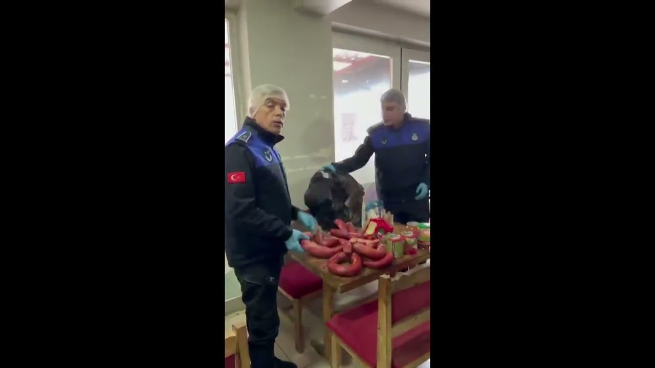 Zabıta denetimlerde gördükleri karşısında şok oldu