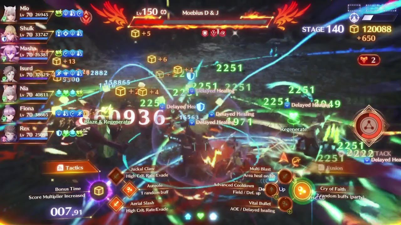 Xenoblade 3 Archsage's Gauntlet: Pro (Hard) War Medic Clear