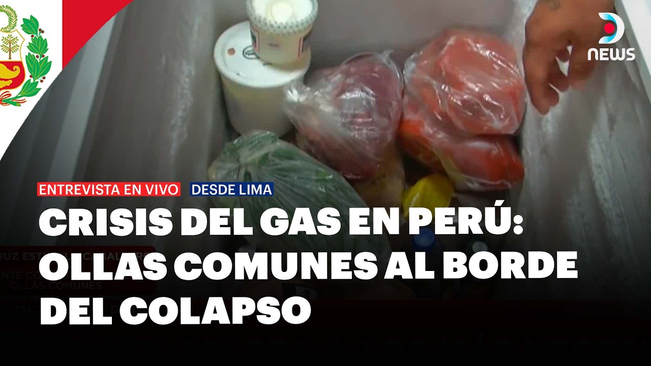 Crisis del gas en Perú: ollas comunes luchan por sobrevivir en Villa María del Triunfo | DNews