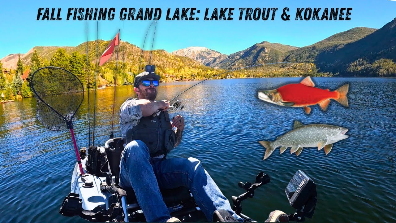 Рыбалка на самом красивом озере Колорадо: лосось и форель на озере Гранд-Лейк