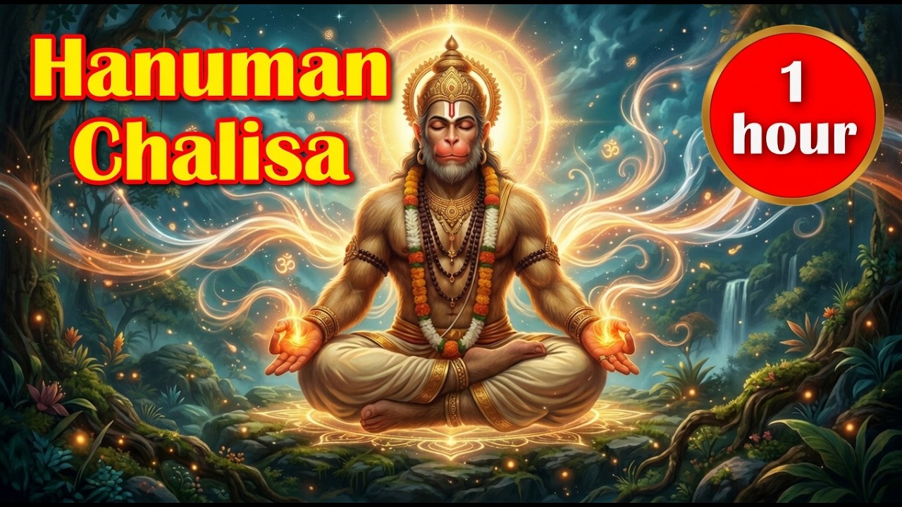 🚩 1Hour Hanuman Chalisa   | Most Powerful Version | Remove All Obstacles | Chant4Soul