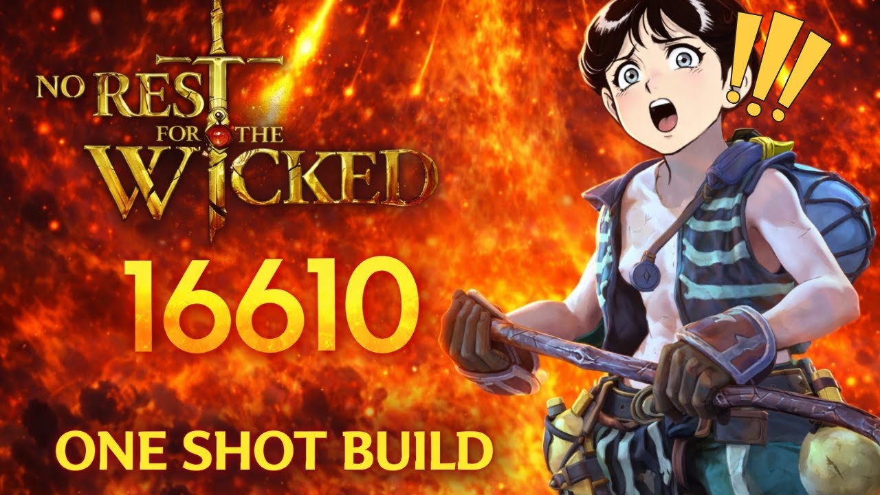 BROKEN Fire Mage Build – One-Shot Bosses | No Rest for the Wicked