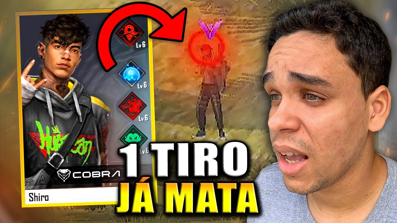 GARENA PERDEU O JUÍZO?!? PERSONAGEM APELÃO MAT4 COM 1 TIRO NO FREE FIRE