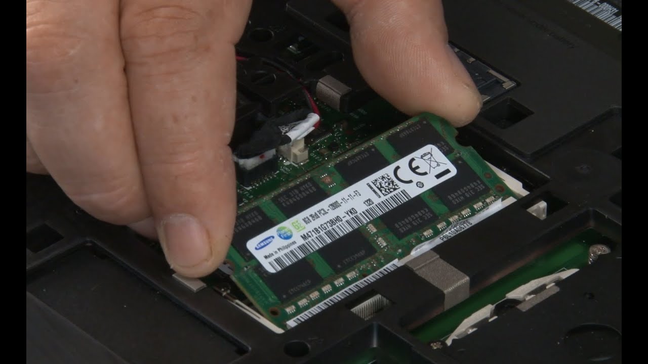 ThinkPad T440p-  Memory Module Replacement