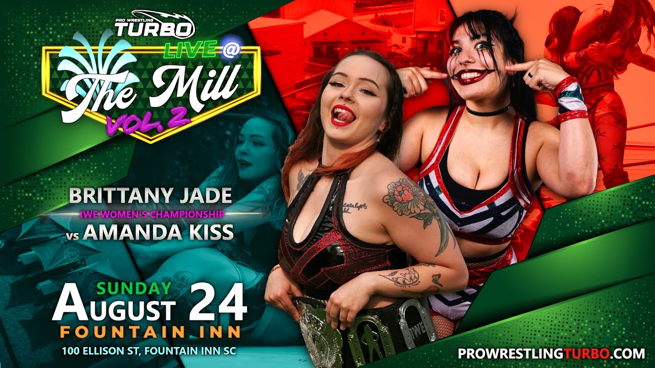 Титул IWE среди женщин: Бриттани Джейд против Аманды Кисс [ПОЛНЫЙ МАТЧ | Прямая трансляция в The ...
