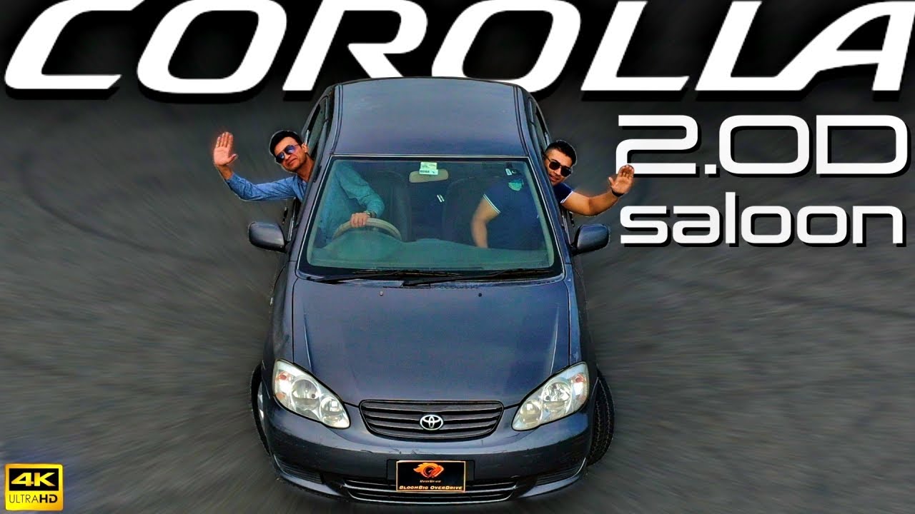 Toyota Corolla Diesel Saloon Review: 340 000 км пробега за 20 лет