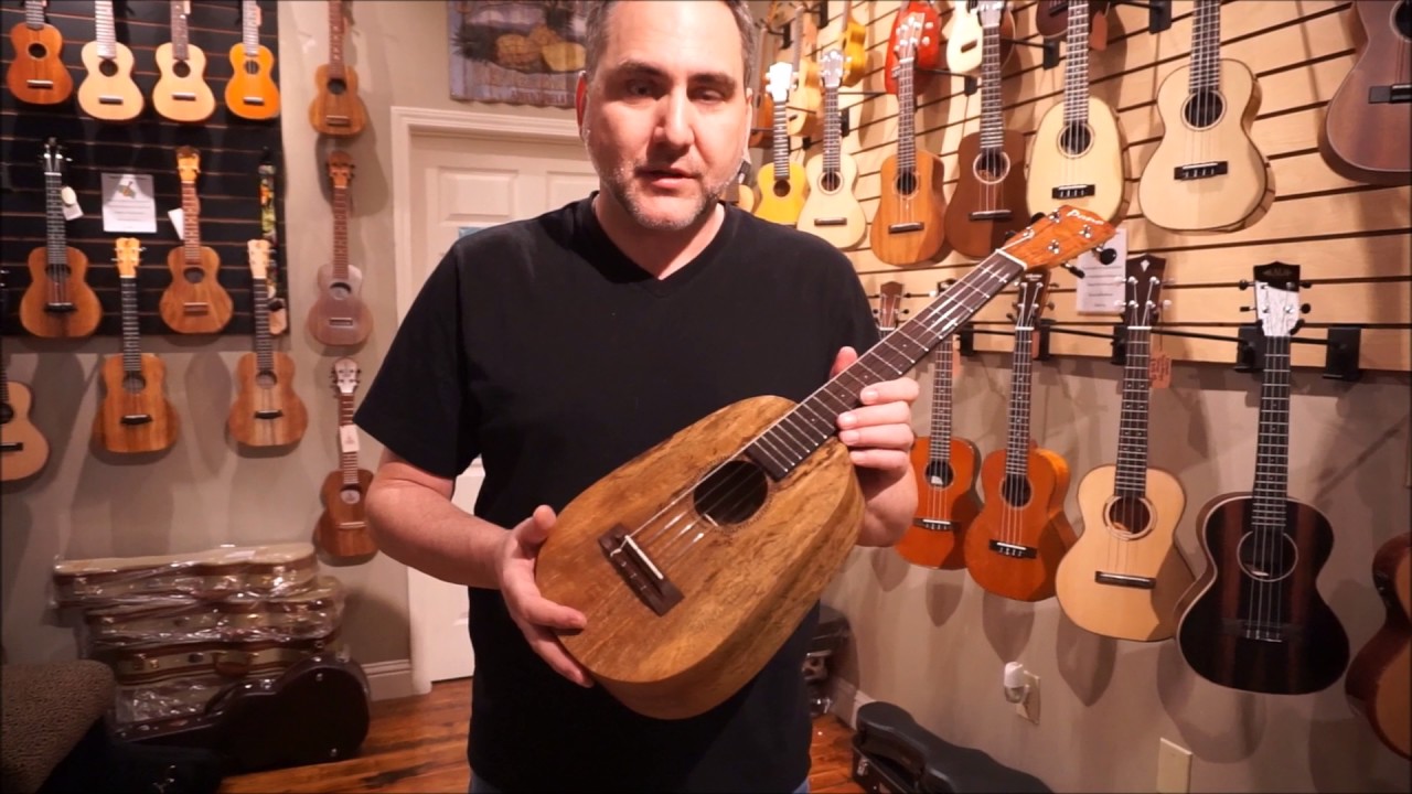 Pono MG-TP Mango Pineapple Tenor Ukulele Demo by UKE Republic