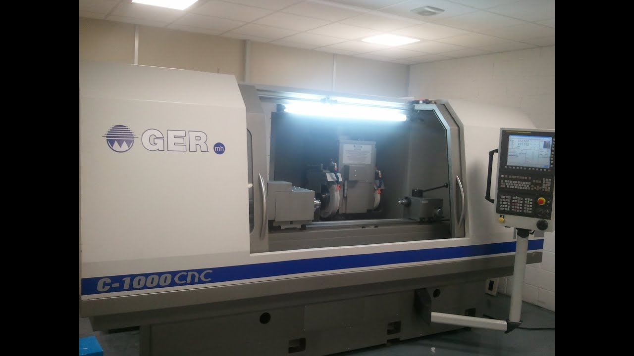 Universal Cylindrical Grinder GER C1000 CNC. Rectificadora cilindrica Rectifieuse Universelle C axes