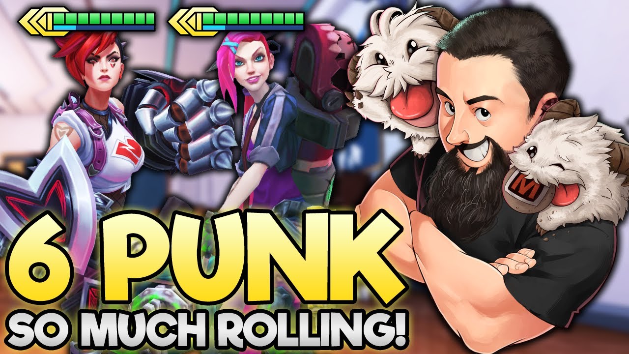 6 Punk - I AM THE ITEM REFORGING GOD!! | TFT Remix Rumble | Teamfight Tactics