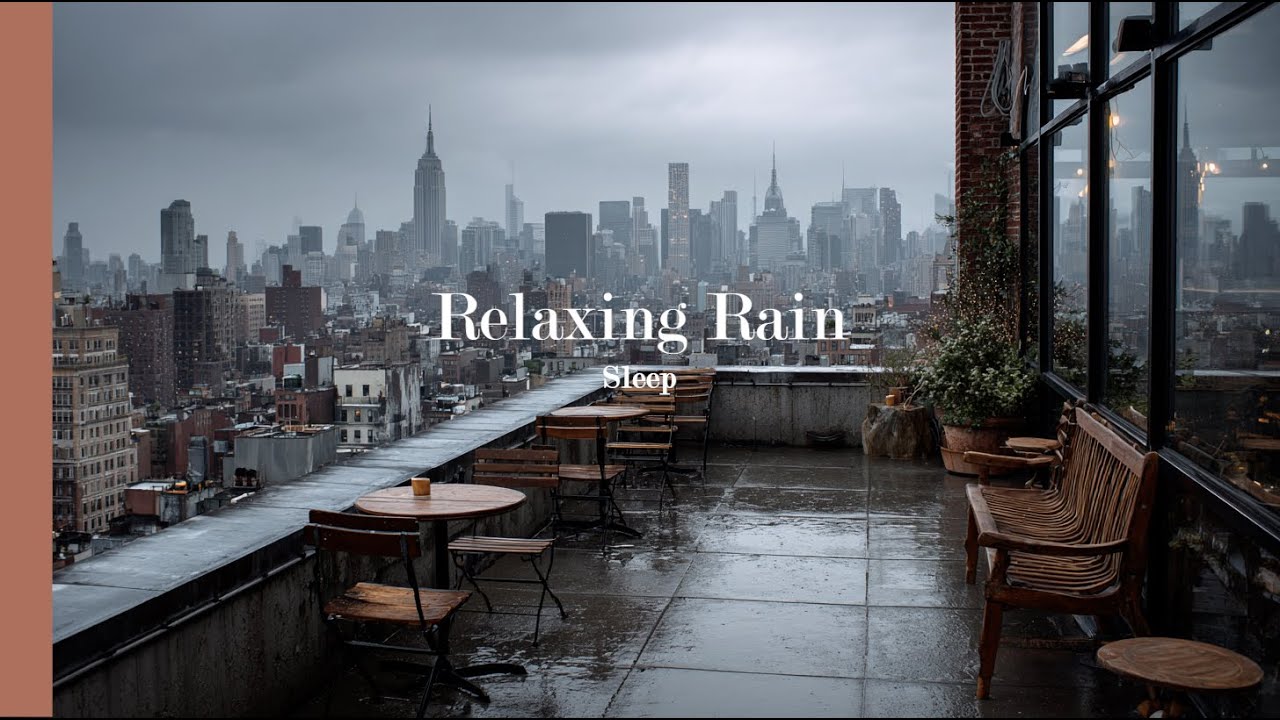 흐린 하루, 아무 생각 없이 쉬어가는 시간🌫️☕️| A cloudy day, a quiet break | Relax time_InsomRain🎧